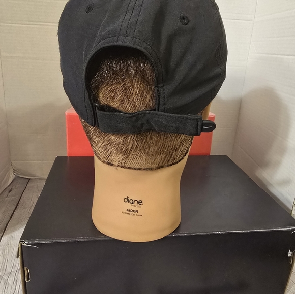 CAP LEGACY DRI-FIT GOLF NIKEGOLF ADJUSTABLE TRINITYRAIL BLACK WHITE - Picture 5 of 7